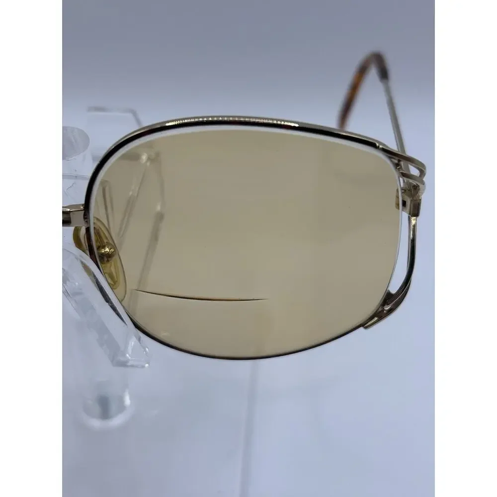 Christian Dior Aviator Sunglasses Gold Frame Brown Lens Austria 2599